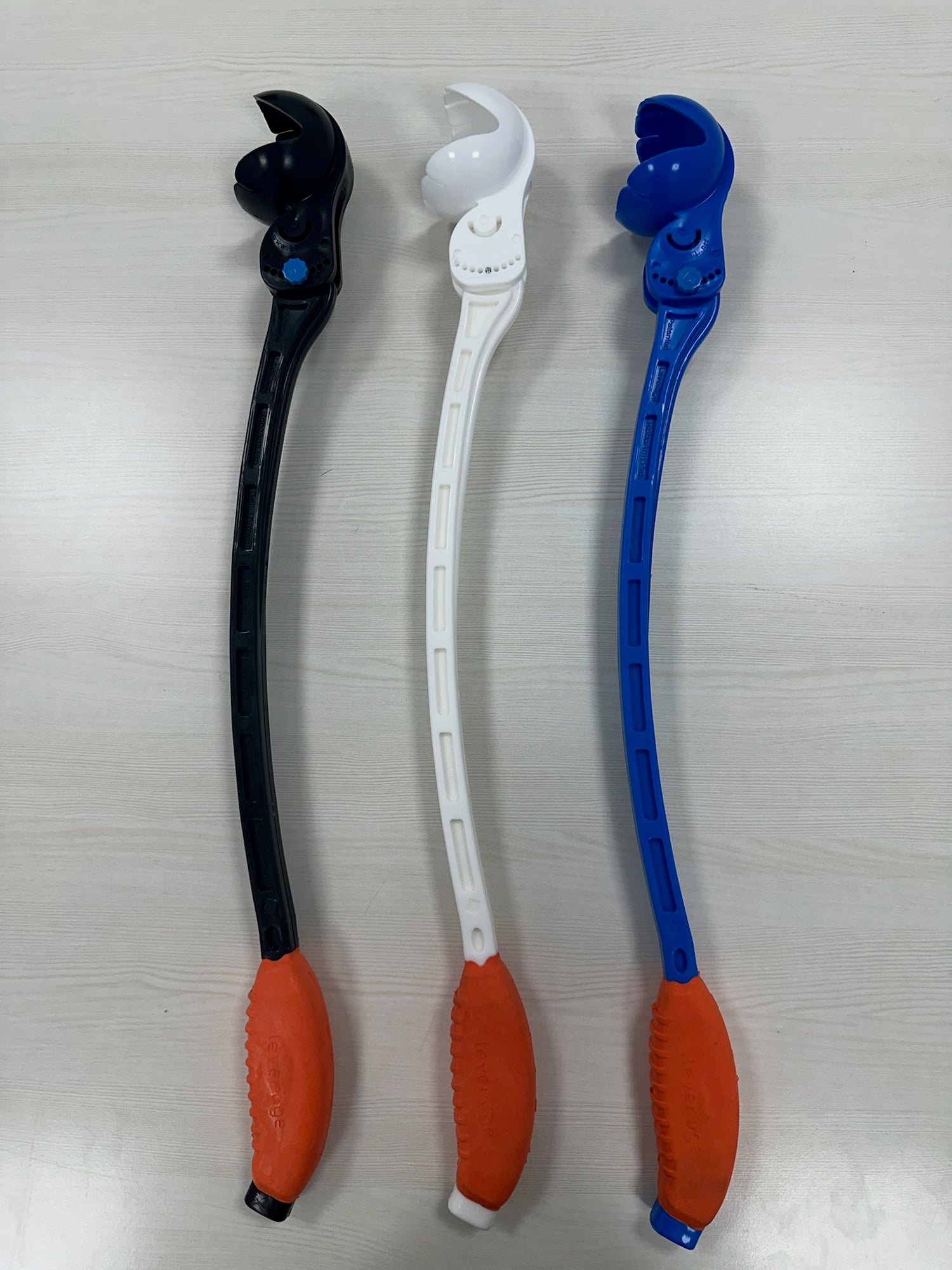 color variations of the Roboarm ball throwing aid