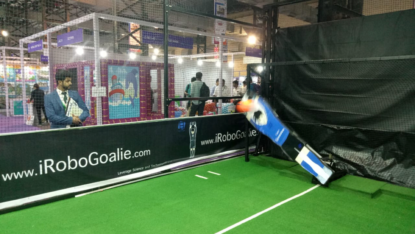 iRobogoalie- Most advanced, intelligent and fastest goal keeper