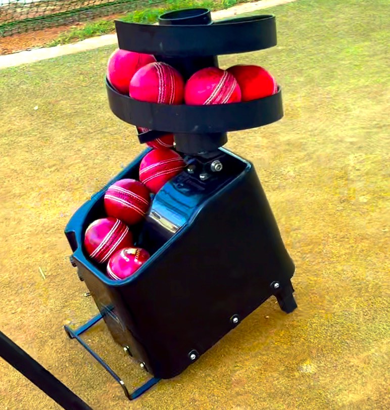 iChamp - Hybrid Bowling Machine for Cricket, Tennis, Pickleball and Baseball