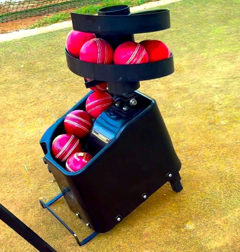 iChamp - Hybrid Bowling Machine for Cricket, Tennis, Pickleball and Baseball - LeverageSports
