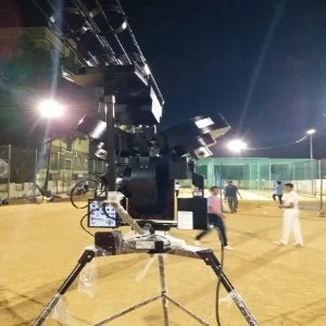 Yantra e3 - First Intelligent Three - Wheel Cricket Bowling Machine - LeverageSports