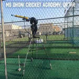 MS Dhoni Cricket Academy Qatar with Yantra e3