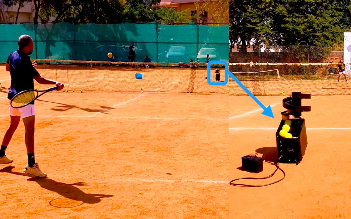 iChamp tennis ball mode