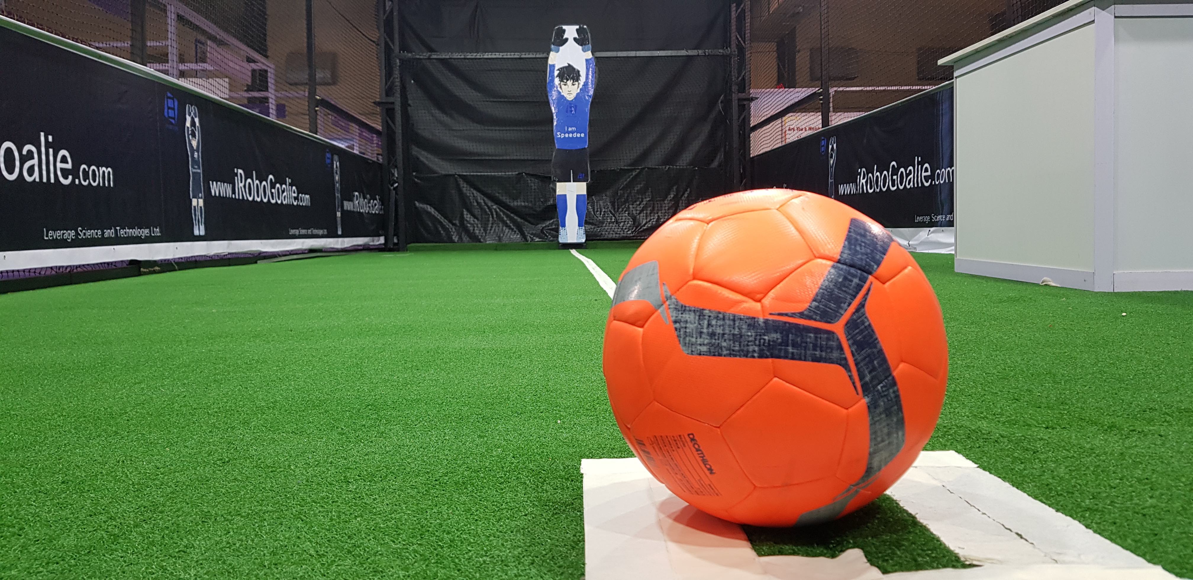 iRoboGoalie AI robot goalkeeper Dubai UAE Middle East