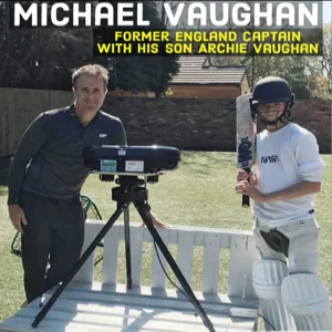 Michael Vaughan with iWinner Automatic